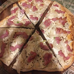 I add some mixed Italian herbs for extra flavour in the dough or sometimes even some garlic. I like to make it my own by experimenting with flavours.