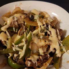 we smoked the steak and it was delicious!