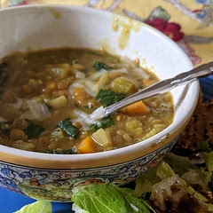 Wholesome, hearty, just-what-I-need-on-a-cold-day meal. Worked well doubling the recipe in my Ninja Foodi pressure cooker.