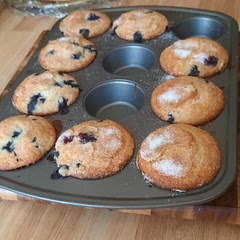Quick and easy.  light and fluffy.  from scratch!