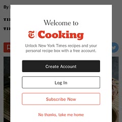 Cant open the instructions link w/out signing up for nytimes…