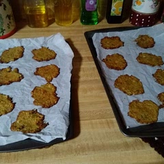 These taste great!   Not as crispy as I wanted, but I guess I didn't get them flat enough.  Still tasted great.