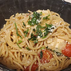 didn't have shrimp so used chicken...probably would have been better with chicken