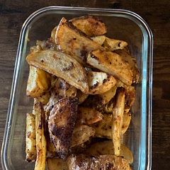 Easy to make I added more paprika and some Cajun spice as made them previously and needed some more seasoning than recommended.