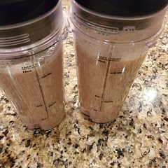 Used 1 cup of oats, not 1/2.. Everything else the same it was great!