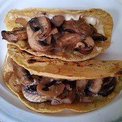 Champiñon con cebolla