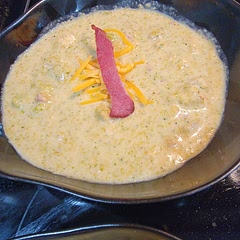 Mine didn't come out visually perfect but I added bacon as well and the flavor was great.