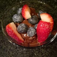 I've had some fairly dubious "chocolate" mousse before, but enjoyed this one. The coffee helped balance out and hide the avocado-y taste and the texture was very creamy. Will be making this one again.