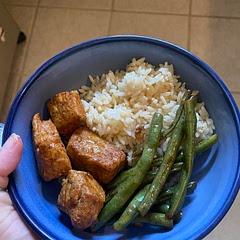 Maybe less Cajun seasoning next time. I also didn’t blanch the greens. But still turned out good. My 5 year old liked the PORKCHOP