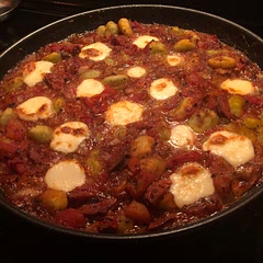 Delicious! Shredded mozzarella would have melted better but it tasted amazing. Might try with chicken next time