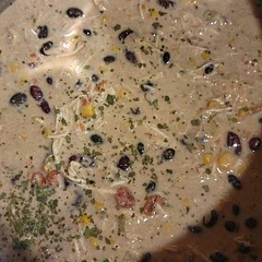 Everyone loved this dish including my son. Great week night dinner. Easy and quick to make. We topped it with pepper jack cheese and chives.