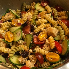 Delicious! We added sun dried tomatoes and basil instead of parsley.