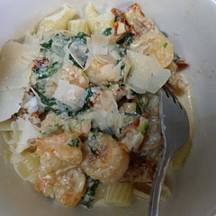 This was so yummy and easy! I served it over a bed of pasta with some fresh Parmesan on top.