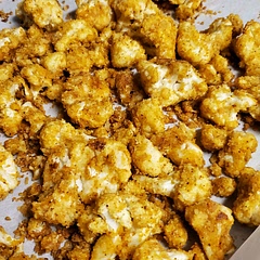 This is 3 out of 5 stars. I will make it again. It's a great variation of a veggie and the nutritional yeast adds *some* protein, which is a plus. I will probably increase the oven temp next time to be sure to get the outside crispy, since mine turned out a little mushy.