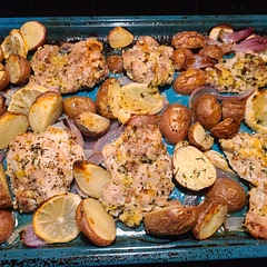 Turned out amazing. Among the best baked chicken recipes. Easy to make as well.