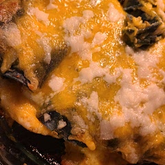 Oh my goodness, talk about a great comfort food recipe!! I used veggies that I had on hand along with the peppers, corn and onion. The adobo and honey was genius together! I've never had anything but good recipes from Teighen at Half-baked Harvest!!