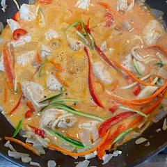 Easy to prep and cook. It was very good. I added red pepper flakes for extra heat.