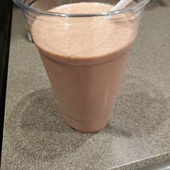 Absolutely fantastic. Didn't use the chocolate nibs. Blended everything