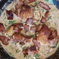This was a hit! Definitely added to the regular rotation at our house. Subbed White Wine with chicken stock.