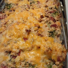 Very delicious.  I used a sour cream ranch dip and it was fantastic! Could serve over noodles if you want.
