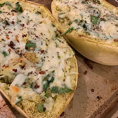 This was good. Nice light dinner. Made it following the recipe