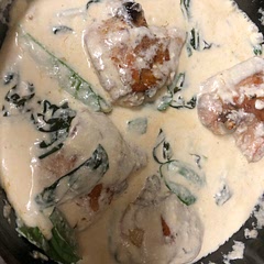 Was delish, but used cream cheese low fat for cheese and yogurt instead of half and half.