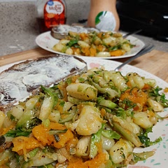It definitely took more than 30mins (thinly slicing 16 ounces of brussels sprouts took me a bit) but this was very simple and delicious! Entering regular rotation and highly recommend.