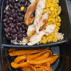 ABSOLUTELY LOVE THIS. It’s just the right amount for lunch and doesn’t make you feel overly full after. Definitely recommend some salsa or a type of sauce to give the chicken flavor and it not be dry !!!