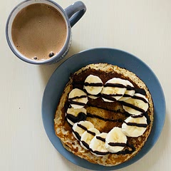 Really good recipe. I don’t add any sugar, just a touch of vanilla extract and maybe a bit more banana.