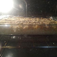 I followed the recipe but added 1/4 tsp of thyme, 1/8 tsp ground white pepper, and once ready assembled topped Italian seasoning on top of casserole.