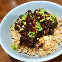 Had never made this before so was a little stressed that the meat wasn't becoming tender, but you just gotta trust the slow cooker as it came out so tender and juicy!