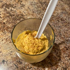 I actually did not like this - and neither did anyone in my family unfortunately. I don’t know if it’s the recipe or none of us just like pumpkin mouse.