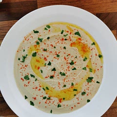 Very nice recipe. Definitely do it again.  I only had a handblender so it took more effort but it was worth it. Those with a food processor will have an easy time.