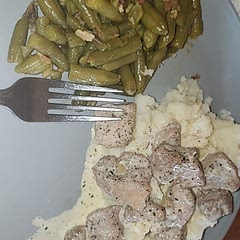 followed the recipe as is. i just wished the sauce thickin up a bit.