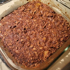 Pretty good, super easy but not super sweet. I topped mine with walnuts and peanut butter when I got ready to eat them.