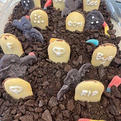 Pretty good. Added some chocolate bats and ghosts.
