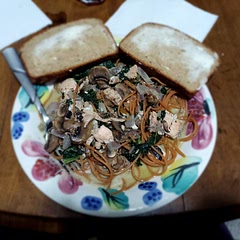 I enjoyed the dish but as I am not entirely vegetarian  I added some salmon and mushrooms. I also have an allergy to dairy so I used dairy free cream cheese.