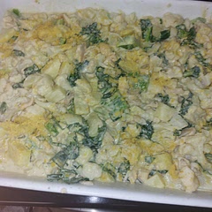 I added kale to this.
I skipped the breadcrumbs.