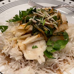 I used chili oil instead of vegetable oil and haddock.  Delightful!  I think I’ll increase the sugar to 1/4 tsp next time.