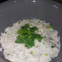 Really good! Perfect lime flavor! This is going to be my go to rice now!