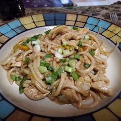 Very glad I prepped the ingredients. Am thinking that next time I make it I might add either fresh or frozen peas. The sauce was VERY good.