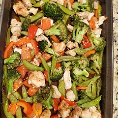 This was a hit with the family but don't make my mistake and not read ahead...got all the ingredients listed but rice was not on the list. Nothing like making a run to the store while the rest is cooking. Lol