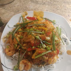 Very yummy and easy! Clearly not meant to be spicy, but added some sriracha at the end to satisfy my own tastes. Would probably add some heat directly to the sauce next time.