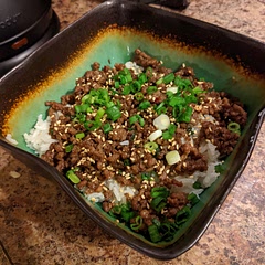 Easy, fast, flavorful that's all there is to it. I would probably make more ground beef as 1lb wasn't enough for 2 cups of rice. But it was really tasty. I subbed 1:1 maple syrup for brown sugar and it was still super tasty and flavorful. Will definitely keep this in my back pocket for a quick and easy weeknight dinner. I'm sure it would work great with other ground meats as well. Very flexible.