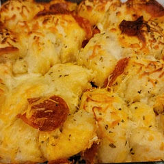 should have used a bit more cheese, would have liked it a bit gooier. But delicious.