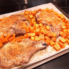 You can put a few dashes of cayenne pepper in the rub for a kick, or some cinnamon if you want to add more body to the sweetness.