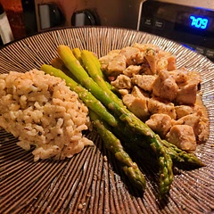 It was good but could have used a little more salt and seasoning