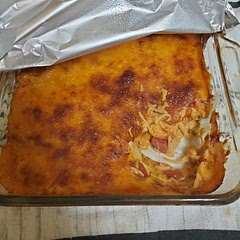 I baked mine inthe oven and savory flavor with sour cream and fresh jalapeños.