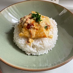 Had some chicken cutlets in the freezer so I tried this highly rated recipe. The sauce is to die for! No wonder it's called 'marry me'! I'd divorce my husband for it! 🤣 Kidding aside, we both loved it. I used chicken bouillon cubes for the chicken broth and it's already salty enough, so just use salt moderately. Thanks Whisk for spicing things up in our kitchen! 💜