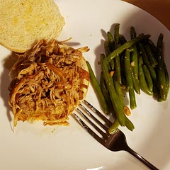 Sooooo good! I'm looking forward using the leftovers in chicken taquitos tomorrow night!